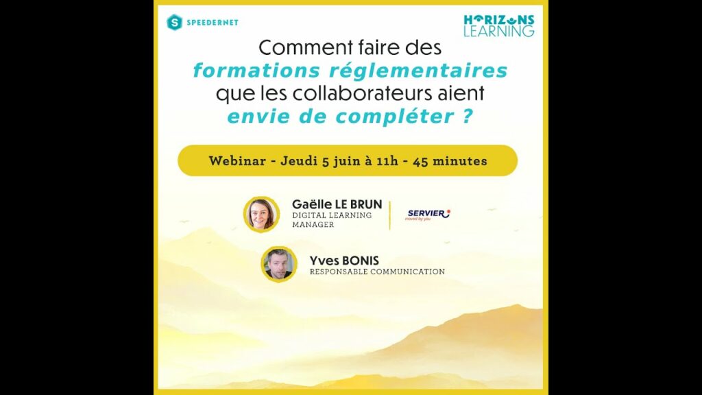 Couverture webinar Servier Horizons Learning